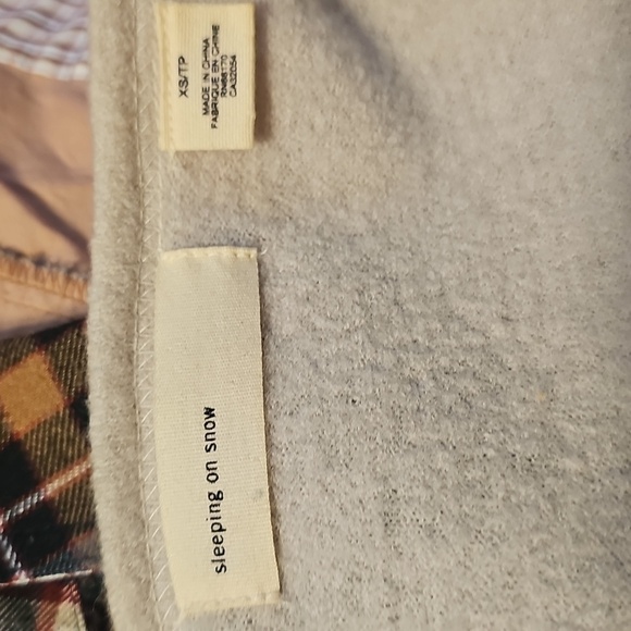 Anthropologie Sleeping On Snow Peplum Flower Cardigan - Picture 9 of 10